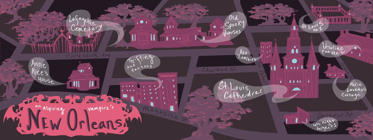 An Aspiring Vampire's New Orleans by Jayne Steiger