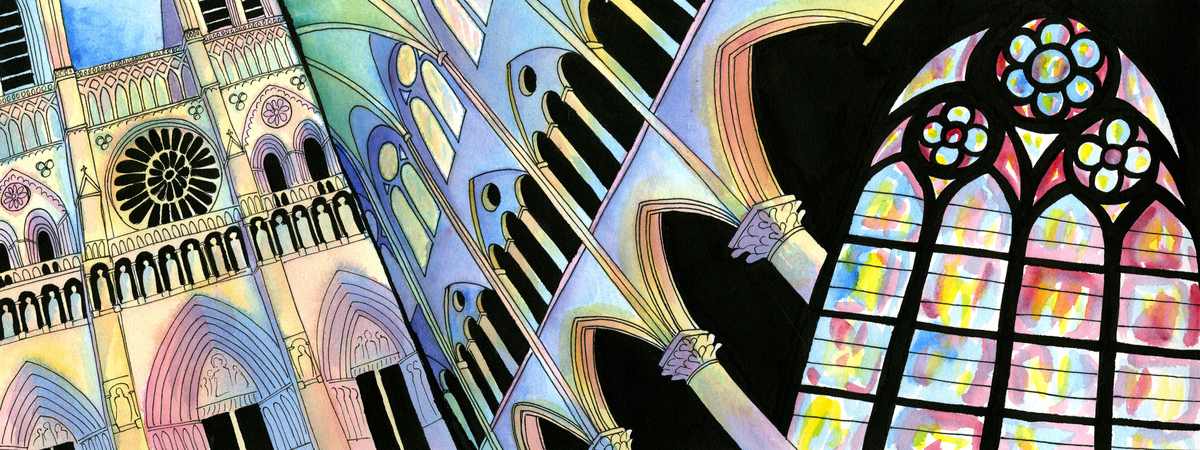 Notre Dame of Paris by Amy Blicharz