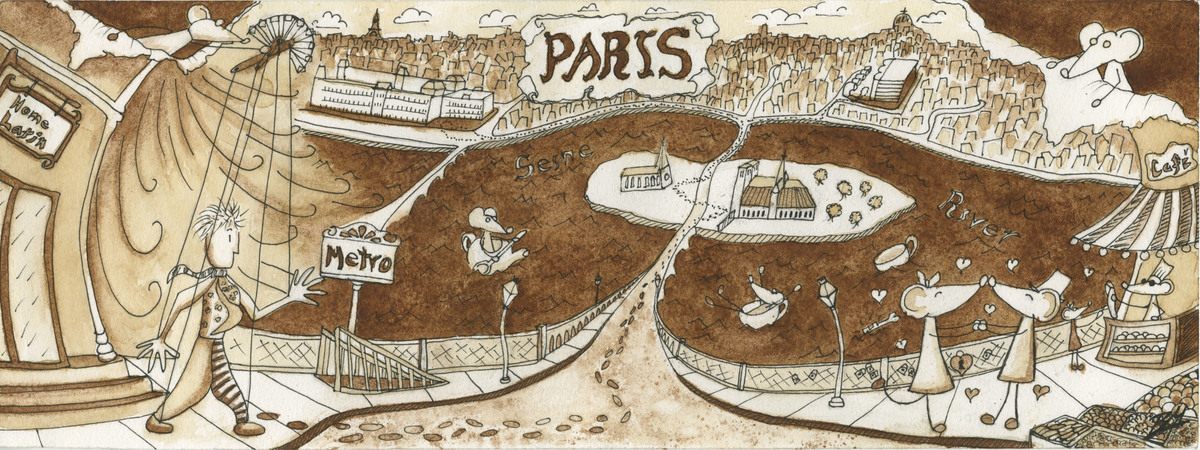 Paris Walk by Bridget Gabbard