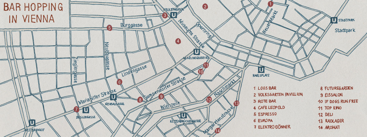 Bar Hopping in Vienna, Austria by Maria Prieto Barea