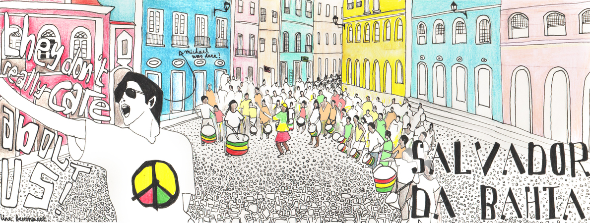 Salvador da Bahia, Brazil by Line Beernaert
