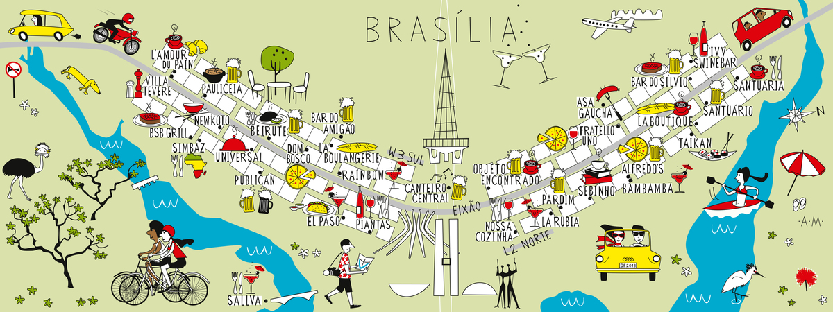 More Eating and Drinking in Brasilia, Brazil by Anna Mendes