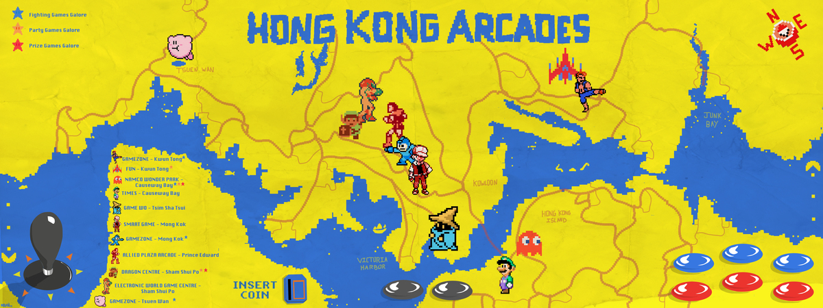 Arcades in Hong Kong, China by Max Nolan