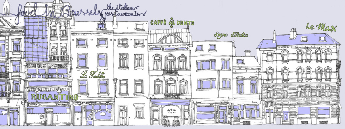 Italian Restaurants in Brussels by Philippe Debongnie