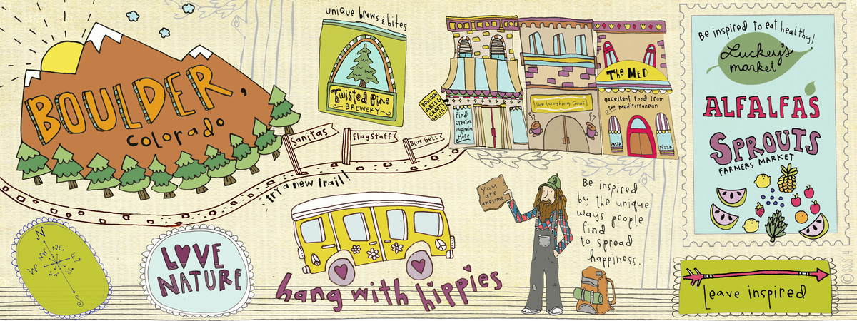 Boulder, Colorado: Leave inspired! by Ash Weisel