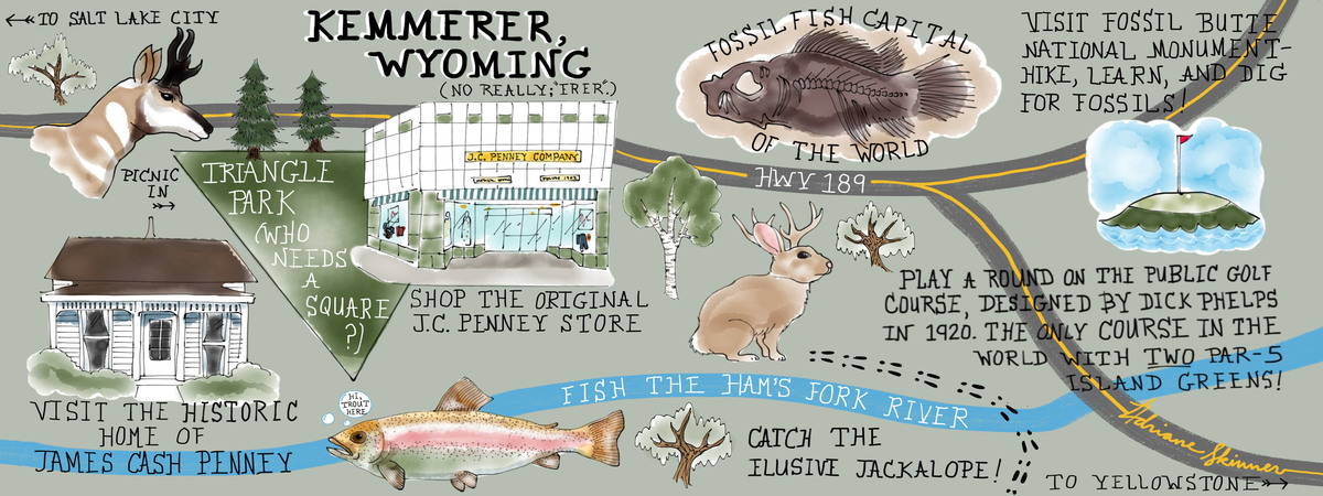 Kemmerer, Wyoming by Adriane Skinner