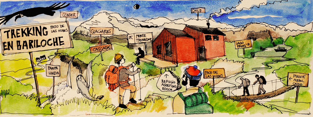 Trekking en Bariloche, Argentina by Juan Martín Rojas