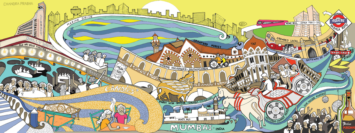 Mumbai, India by Chandra Prabha Radhakrishnan