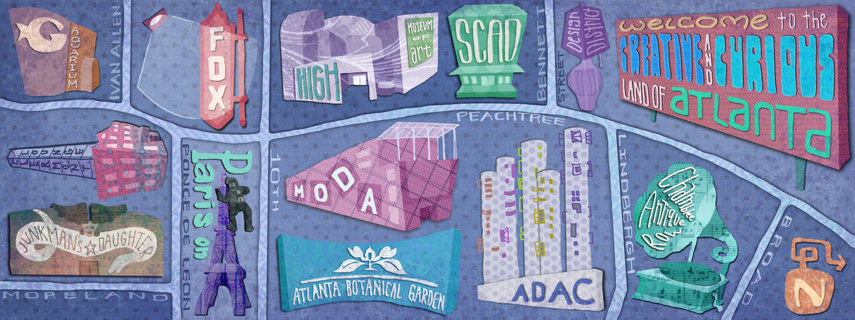 The Creative and Curious Land of Atlanta by Bekah O'Connor