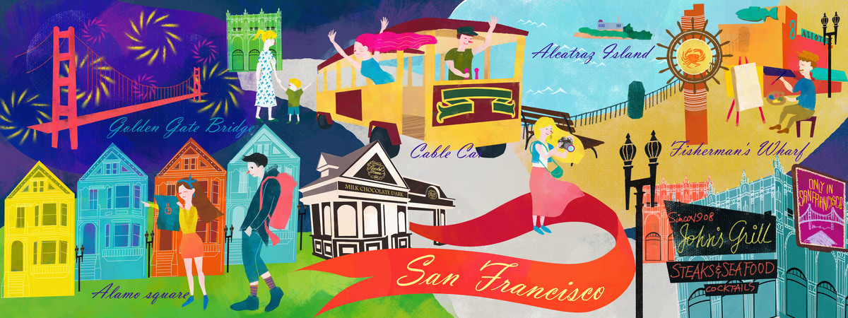 Sensory Journey in San Francisco by Yu chuan Chang