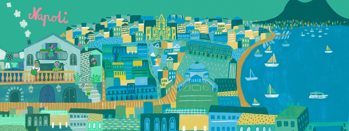 Napoli, Italia by Daria Solak