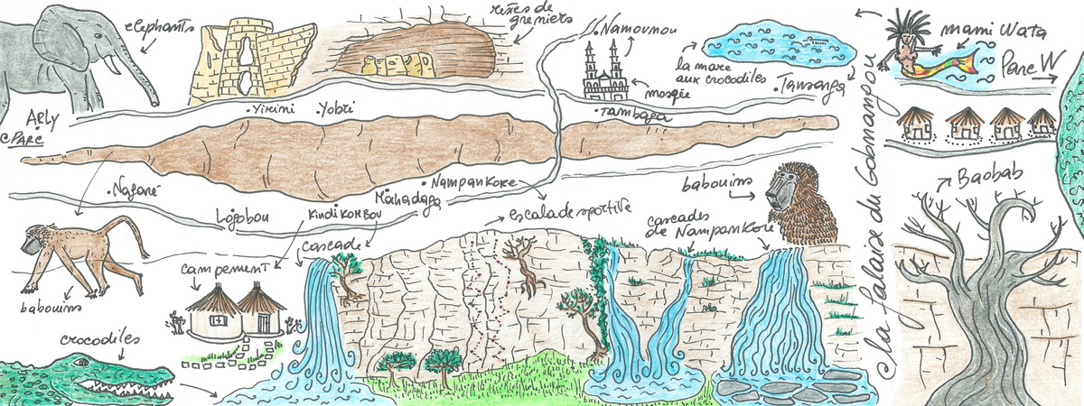 La Falaise du Gobnangou in Burkina Faso by Valeria De Paoli