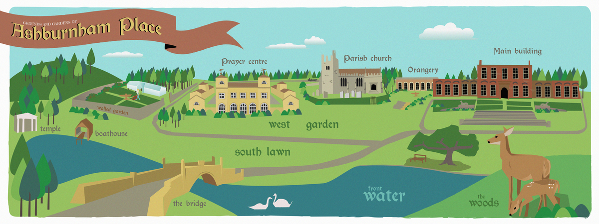 Gardens and grounds of Ashburnham Place by Tom Serratti