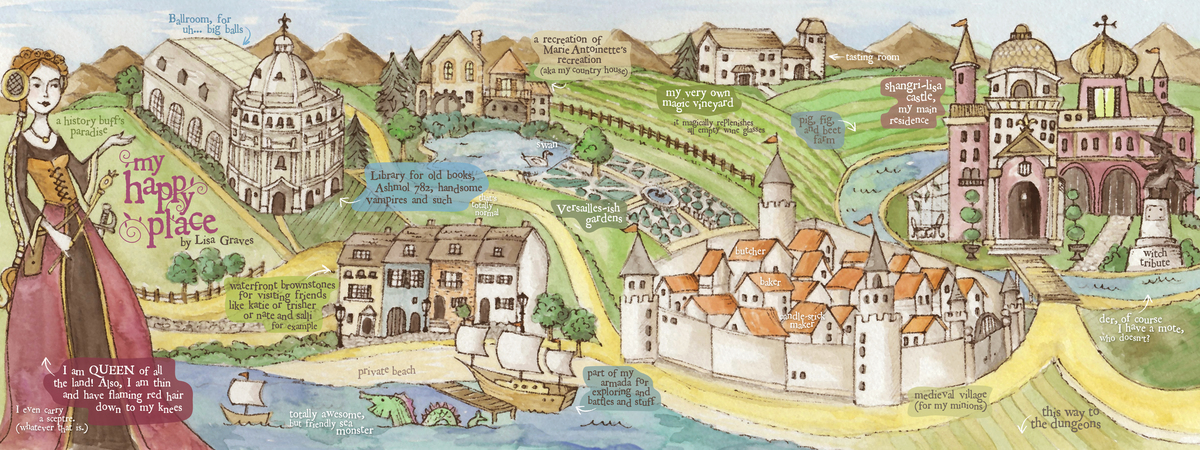 My (History-ish) Happy Place by Lisa Graves