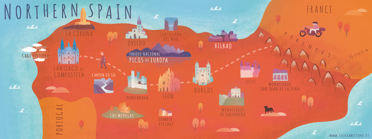 Road Trip through Northern Spain by Silvia Bettini