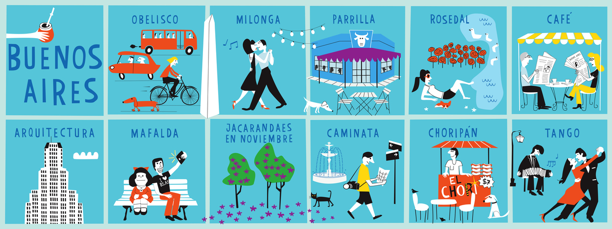 Enjoy Buenos Aires, Argentina by Anna Mendes