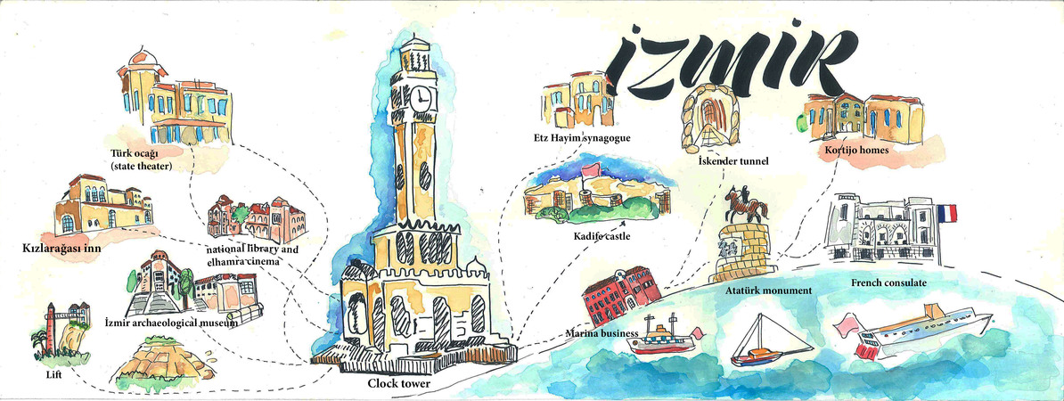 Welcome to İzmir, Turkey by Seza Keleşoğlu