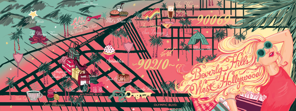 Beverly Hills & West Hollywood, California by Leah Tipton