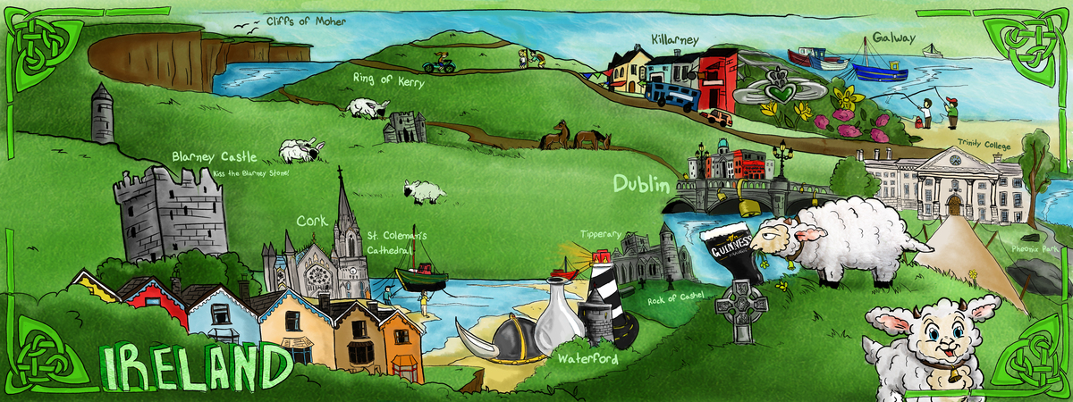 Southern Ireland by Mary Glynn Miley