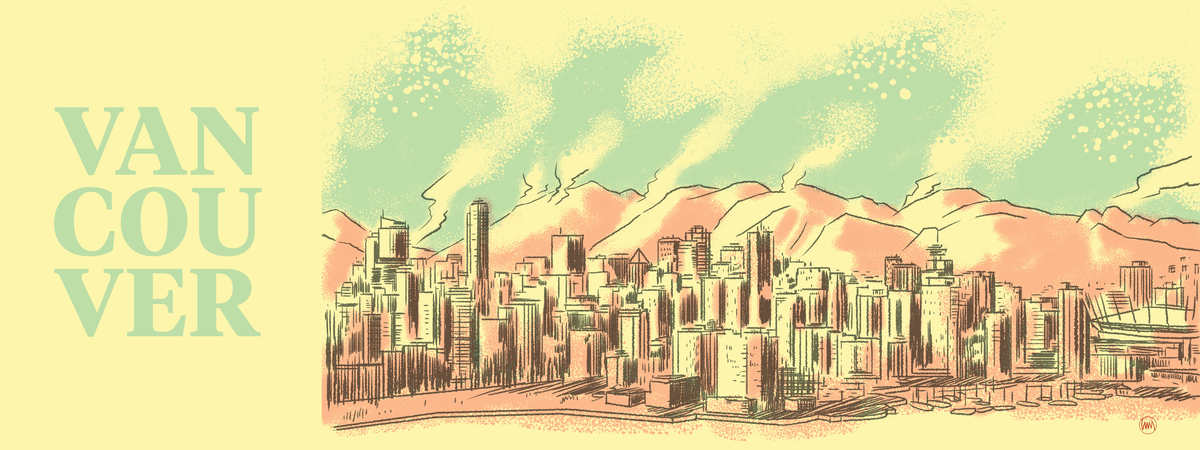 Vancouver Skyline by Luis Mendo