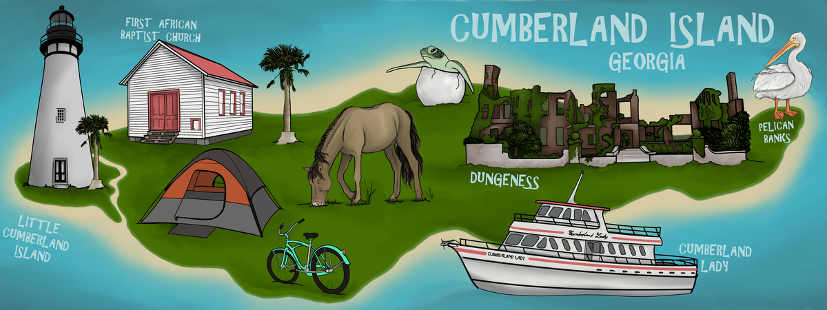 Cumberland Island, Georgia by Heather Lindsi Leech