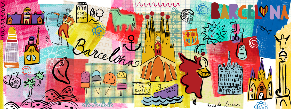 Barcelona, Spain by Farida Zaman