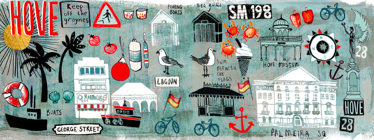 Hove, East Sussex, UK by Kate Rochester