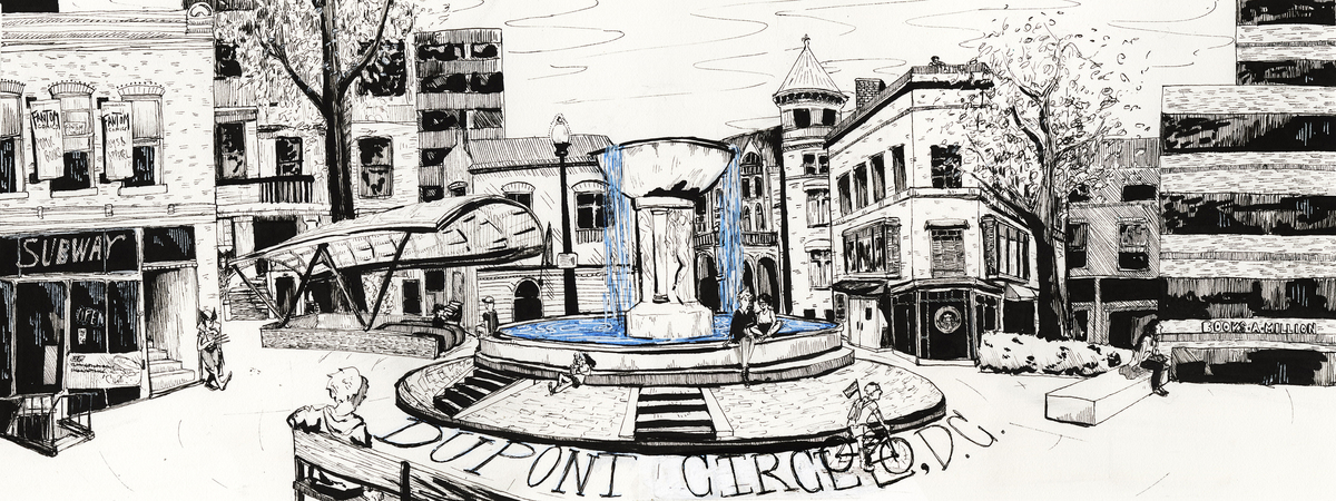 Dupont Circle by Kaylee Rowena