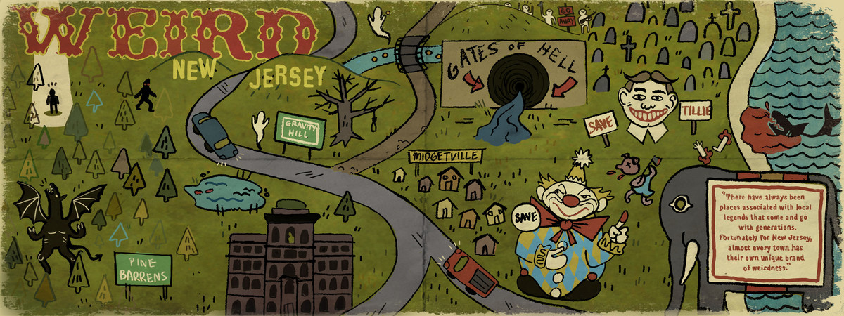 Weird New Jersey by Sarah Jane