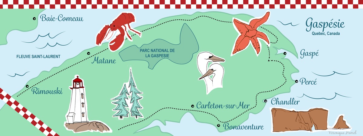 Visit Gaspésie, Quebec, Canada by Véronique Hamel