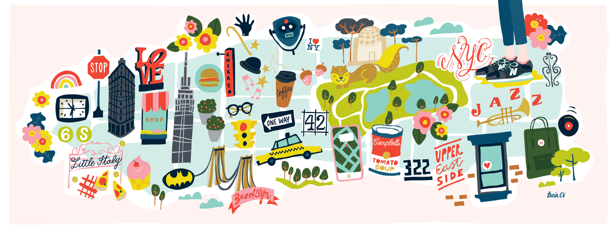 New York, New York: Travel for Living by Lucía Gonzalez Venzano