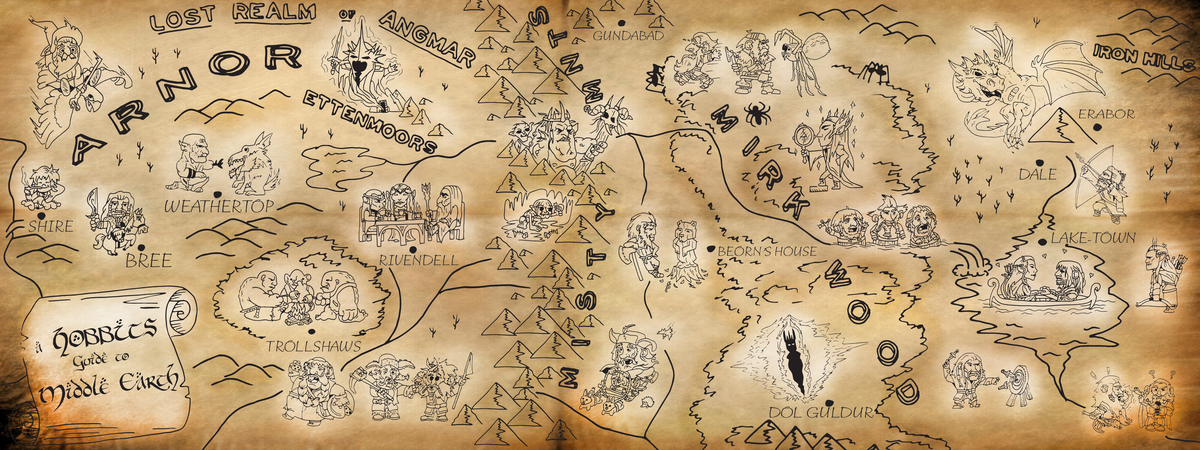 A Hobbit's Guide to Middle Earth by Christopher Willroyce Scott