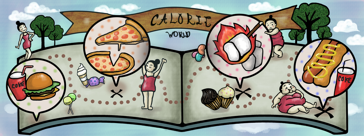 Calorie Map by Soyeon Kim