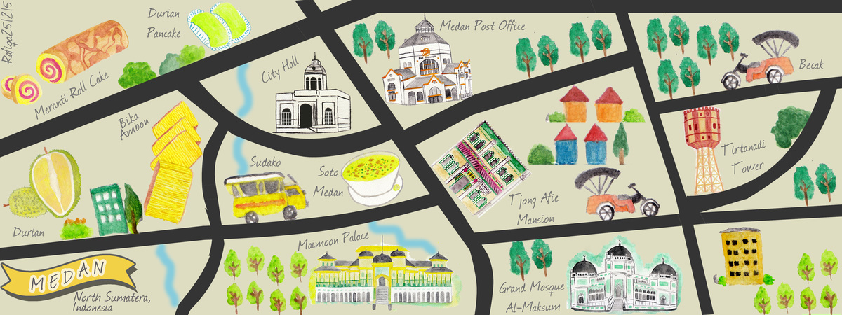 Around Medan, Indonesia by Rafiqa Ulfah