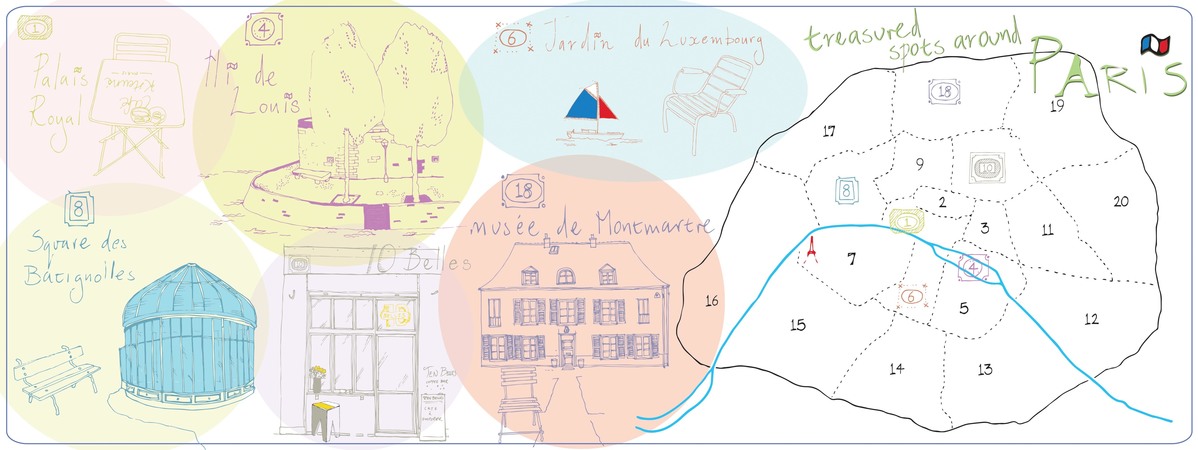 Treasured spots around Paris, France by Jessie G