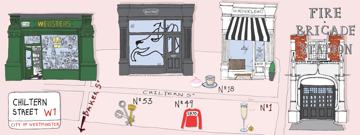 Chiltern Street, London, UK by Jessie G