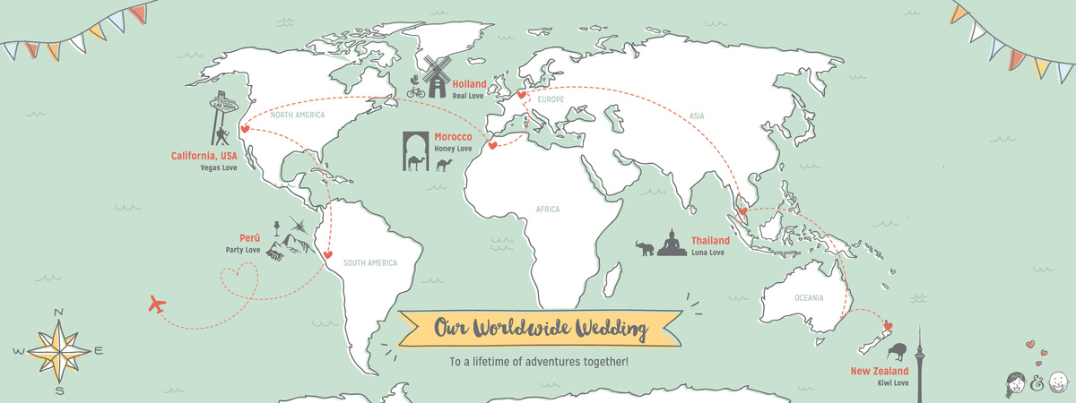 Our Worldwide Wedding! by Daniella Ley Suazo