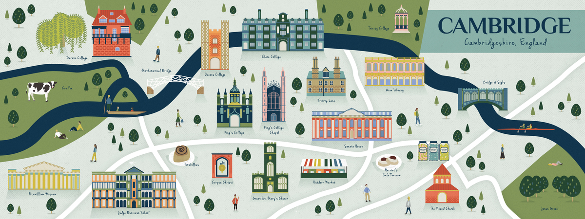 Cambridge, UK: A University City by Emily Baird Schramm Cambridge england emilyschramm