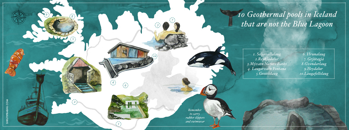 10 alternatives to the Blue Lagoon in Iceland by Shruti Prabhu