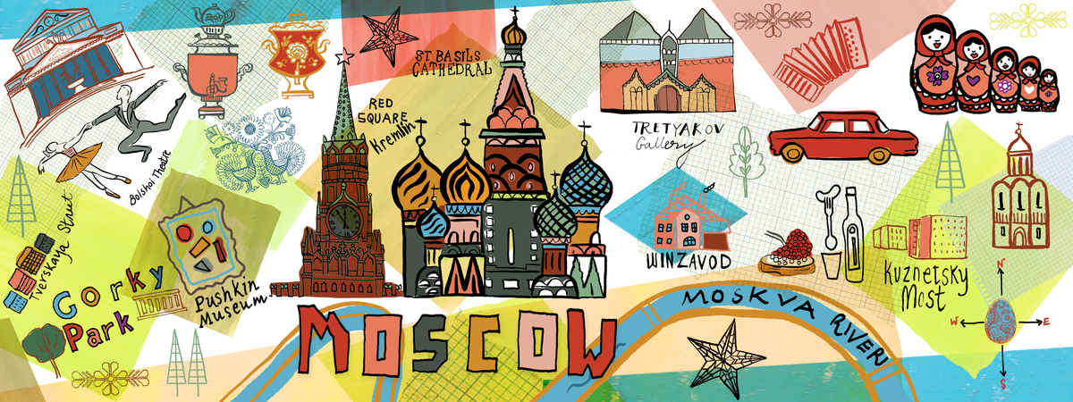 Moscow, Russia by Farida Zaman