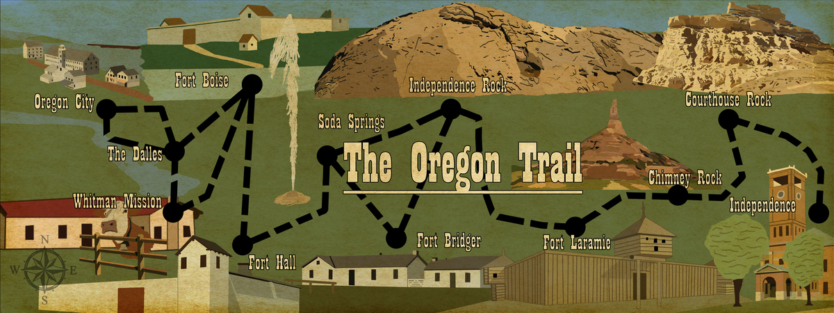 The Oregon Trail by Chris Kirk