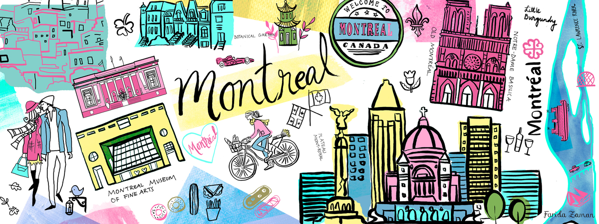 Montreal, Canada by Farida Zaman