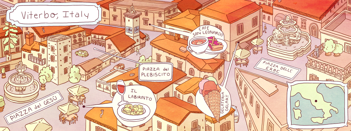 Viterbo, Italy by Ashley Caswell