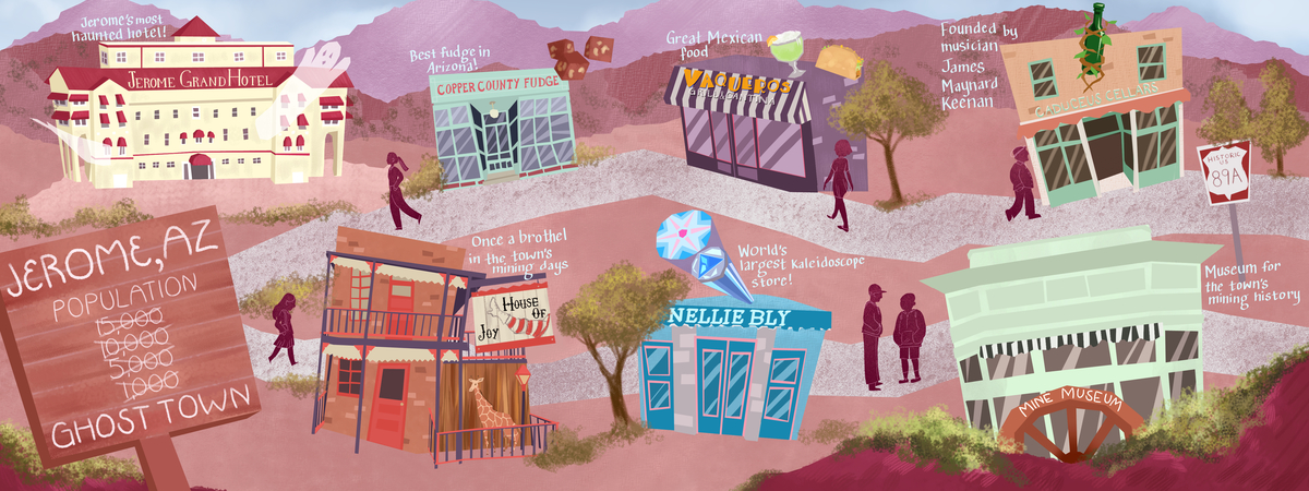 Favorite Spots in Jerome, Arizona by Lauren Heath