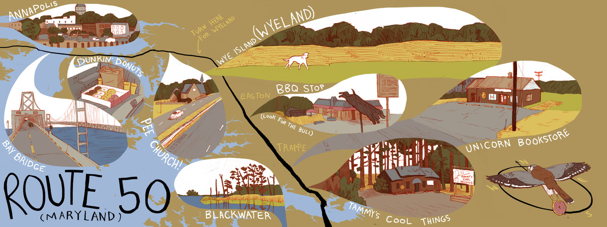 Route 50 Road Trip through Maryland by Anna Quandt