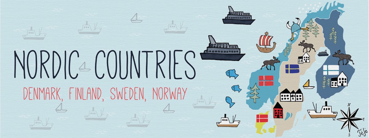 Nordic Countries by Tóth Judit Map2