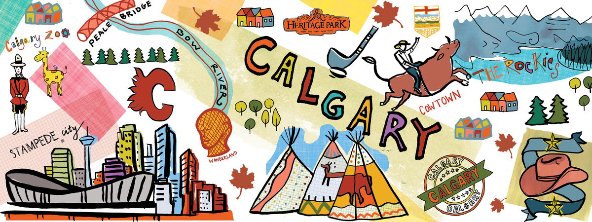 Calagry, Alberta, Canada by Farida Zaman