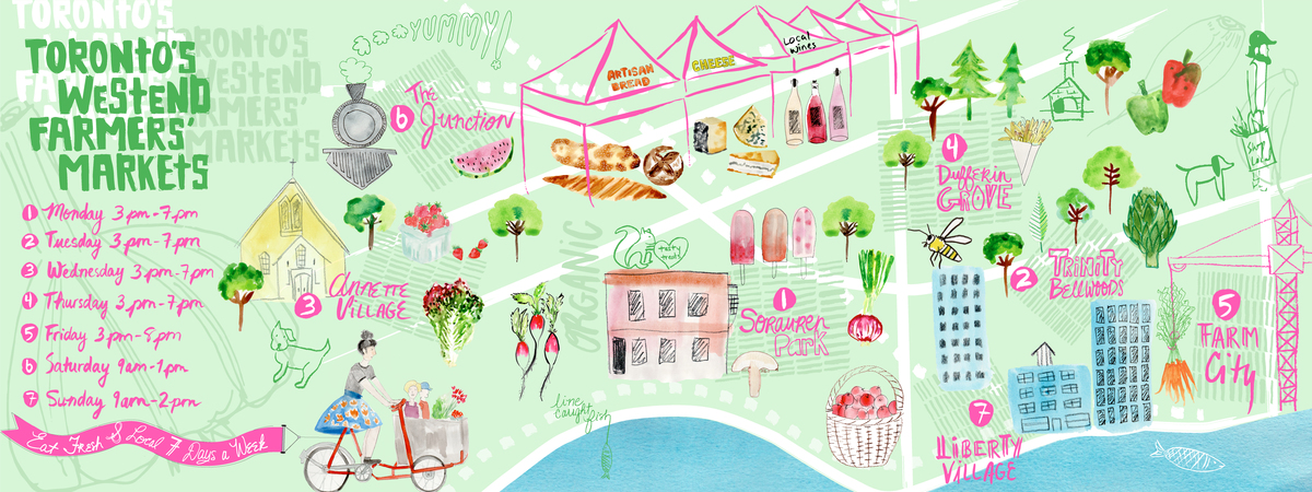Westend Farmers' Markets in Toronto, Canada by Jen Lindup