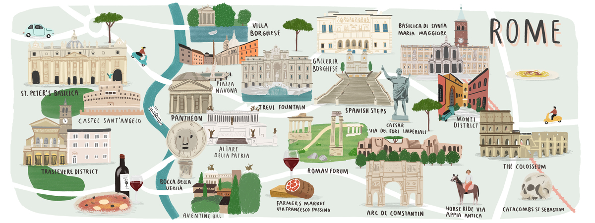 Rome, Italy by Alex Foster