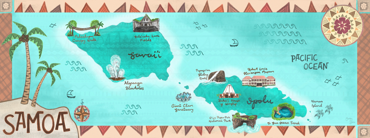 Samoa by Courtney Summer Myers